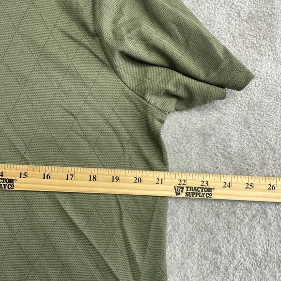 NEW Modern Ambition Men's M Olive Green Polo Shirt Pattern - Picture 5 of 10